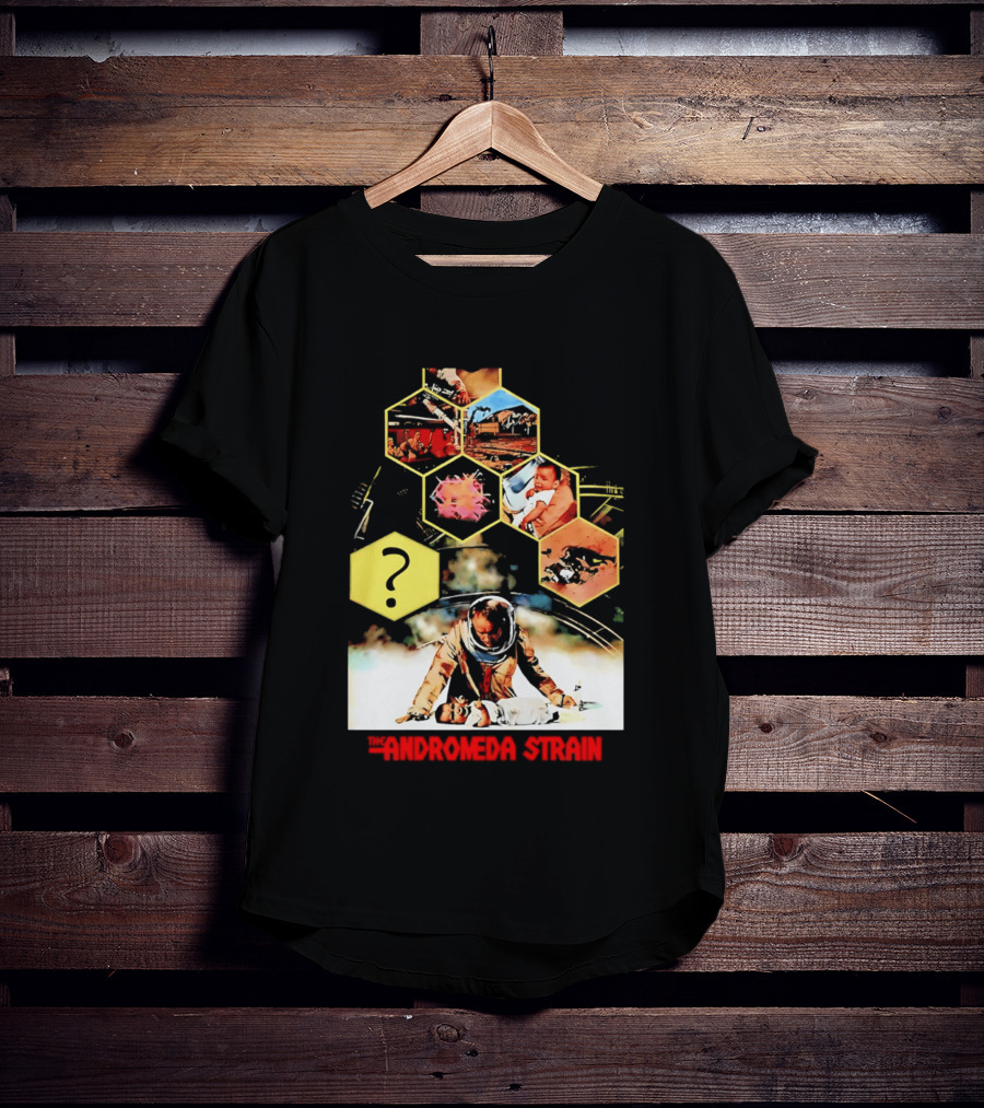 The Andromeda Strain Hexagonal Imagery And Mystery T-Shirt