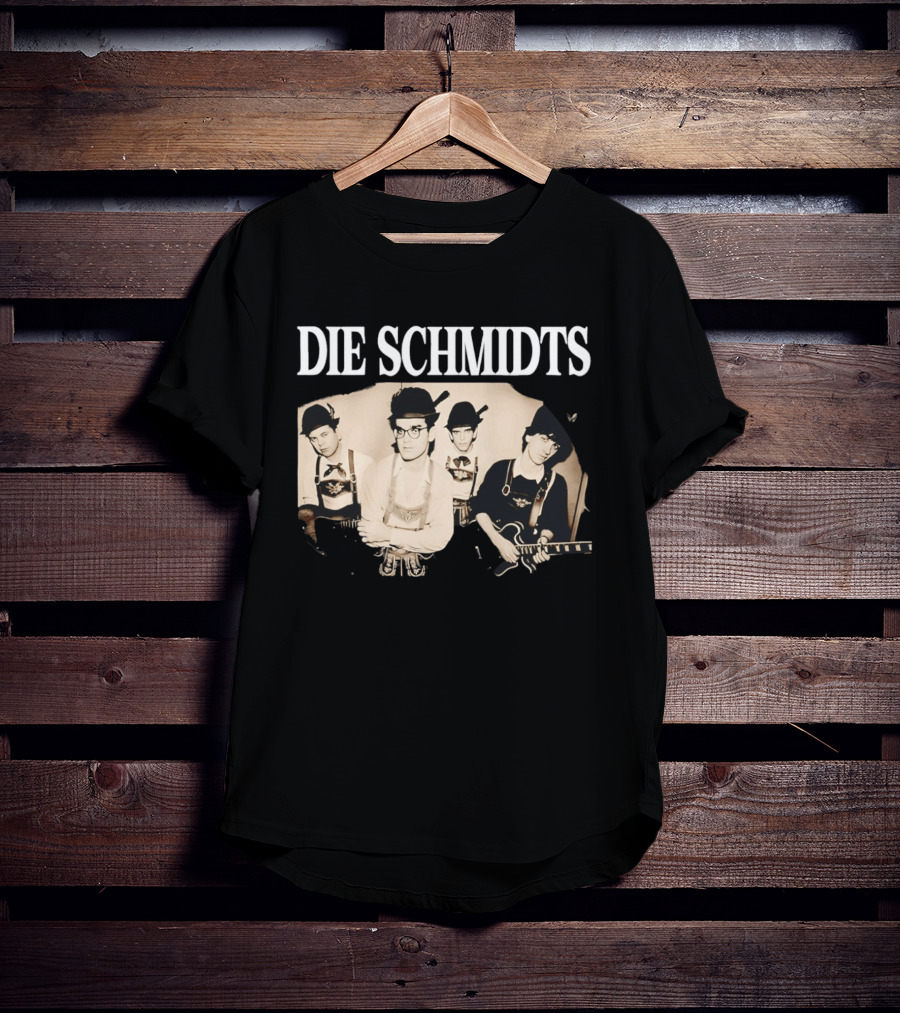 Die Schmidts Oktoberfest Band Bavarian Attire T-Shirt