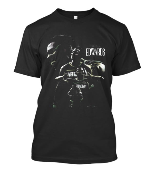 Anthony Edwards Ant Man Minnesota Timberwolves Neon Green T-Shirt