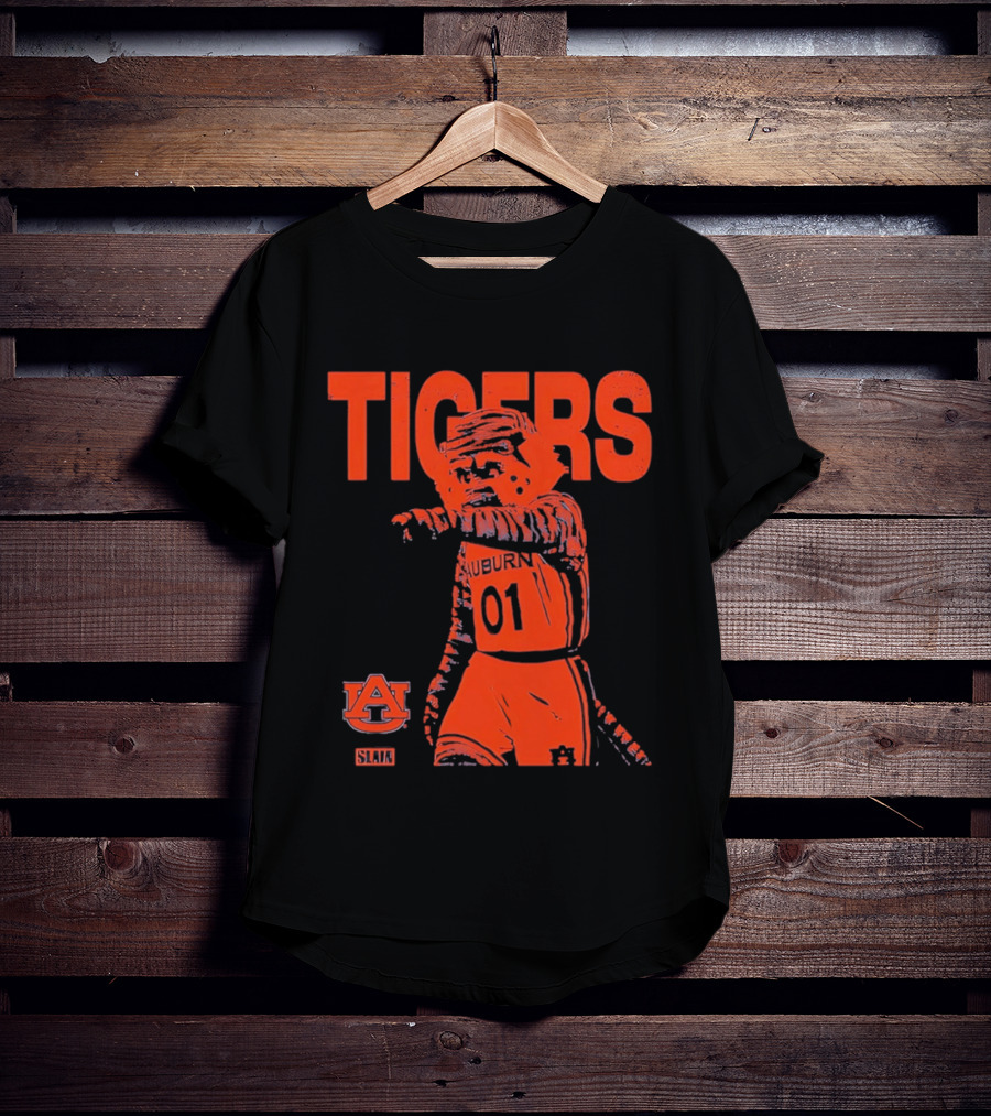 Auburn Tigers 01 Slam Auburn Sports Team T-Shirt