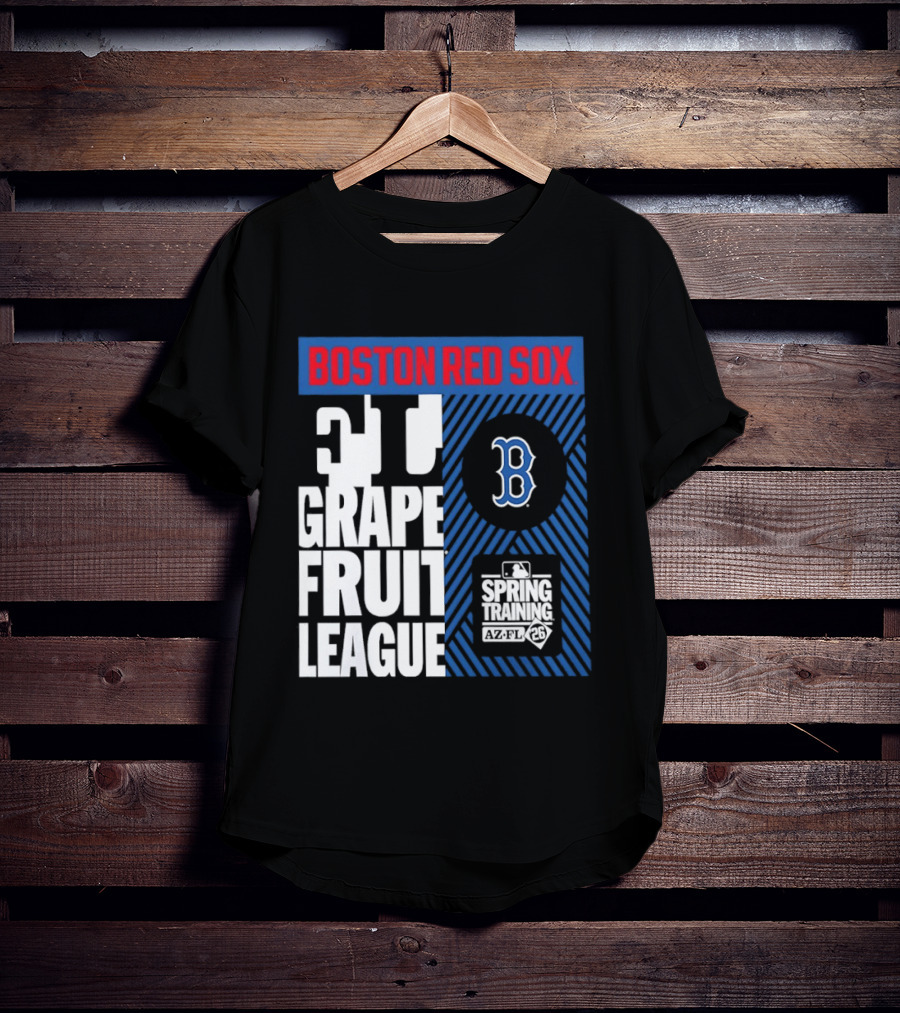 Boston Red Sox Grapefruit League Spring Training 2026 MLB Baseball T-Shirt