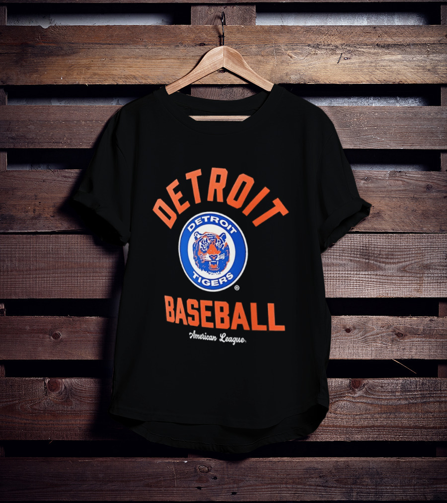 Detroit Tigers Baseball American League T-Shirt