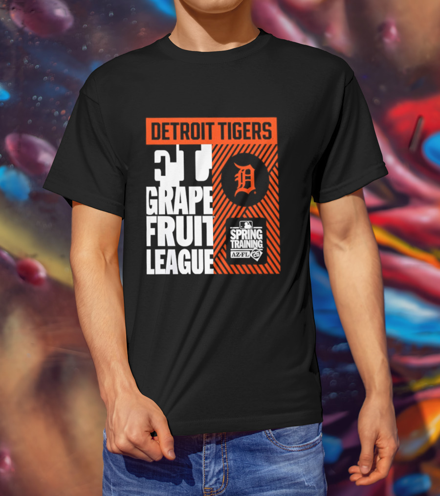 Detroit Tigers Grapefruit League Spring Training 2026 T-Shirt