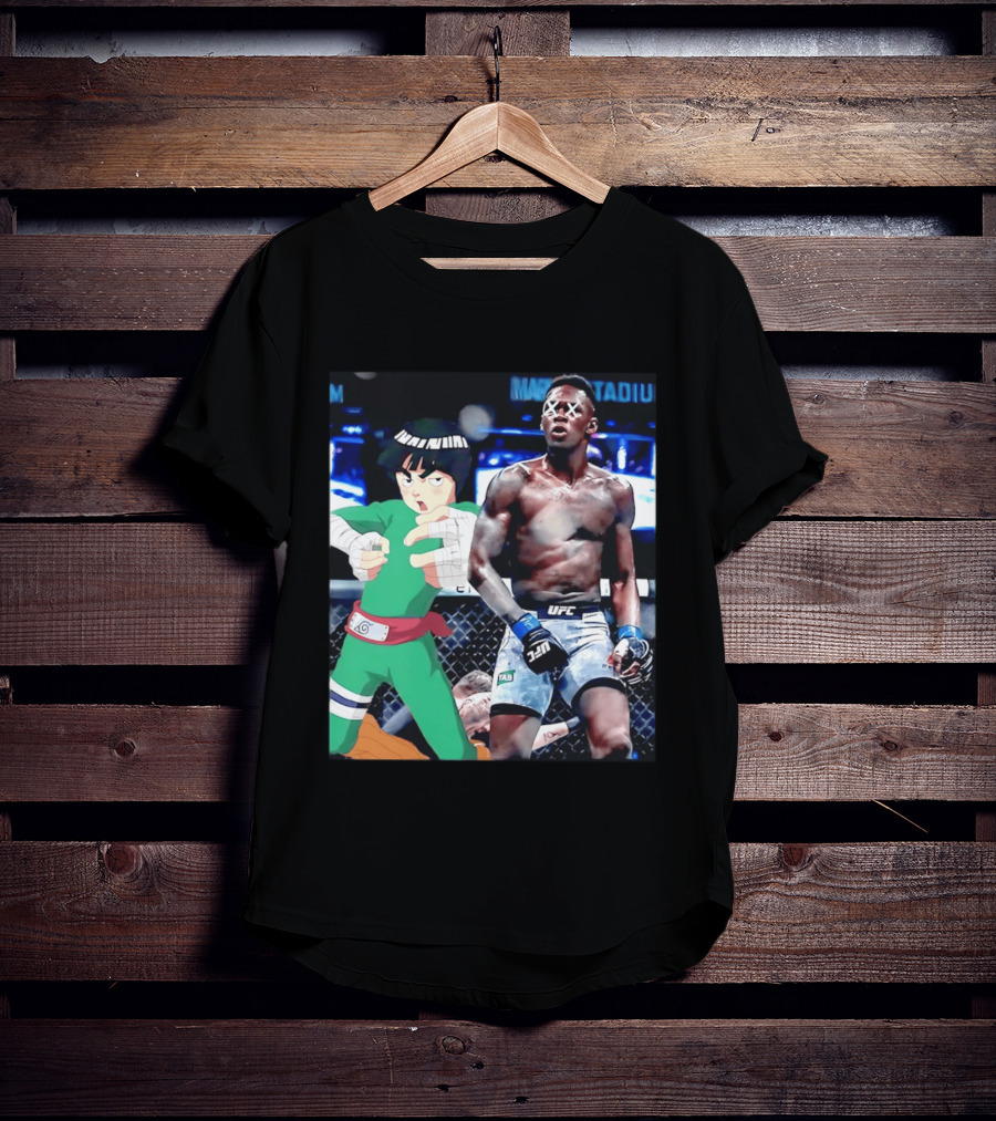 Drunken Fist Rock Lee UFC Crossover Iconic Anime Fighter T-Shirt