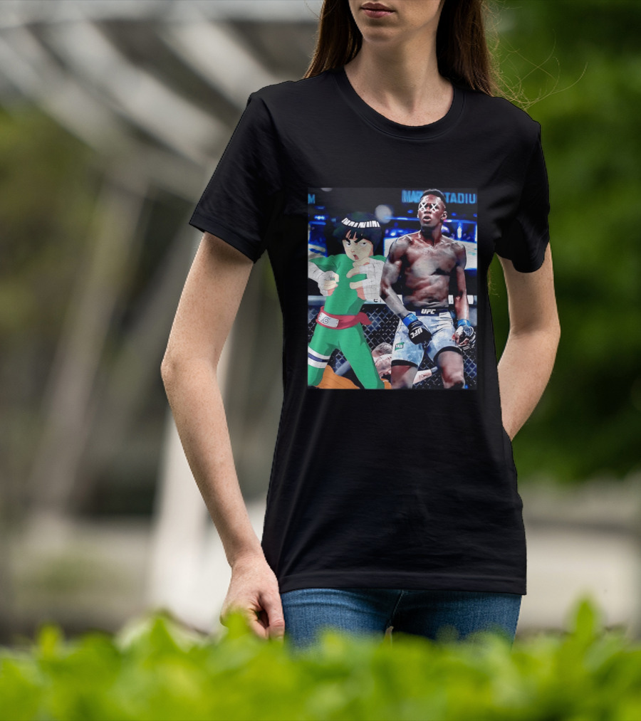 Drunken Fist Rock Lee UFC Crossover Iconic Anime Fighter T-Shirt