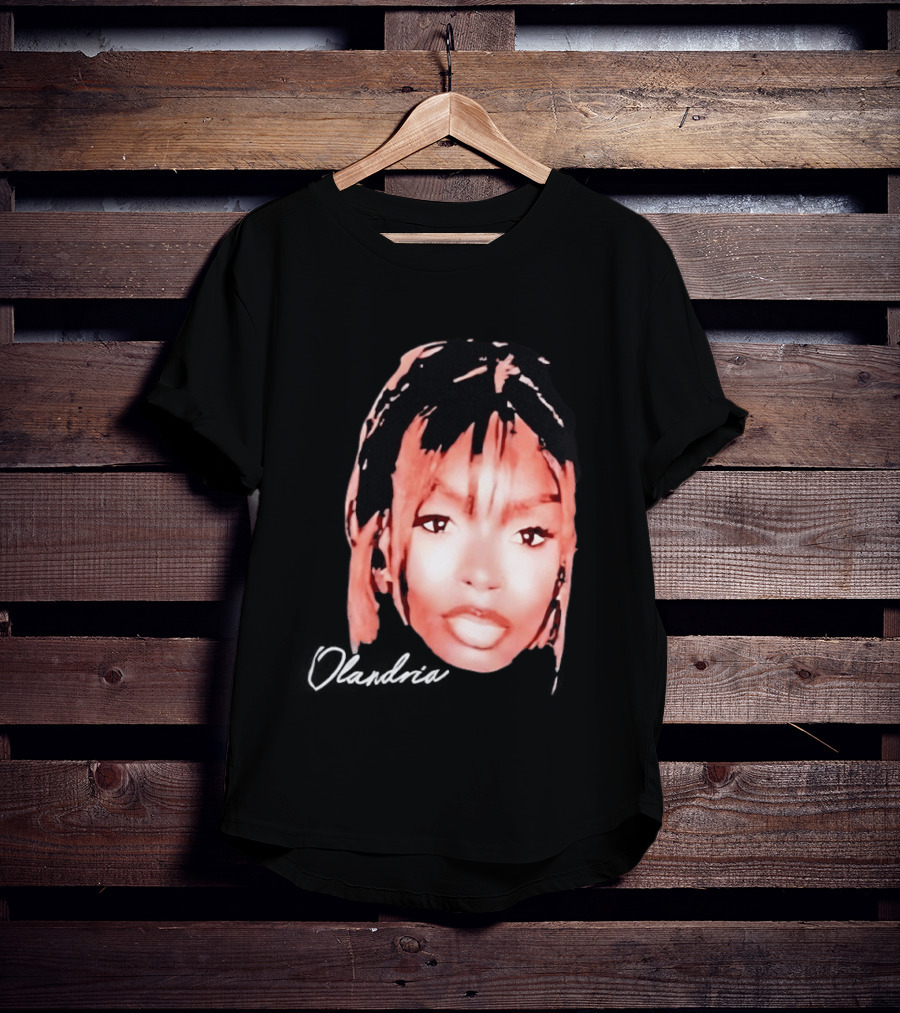 Olandria Carthen Big Face Bold Expression Trend T-Shirt