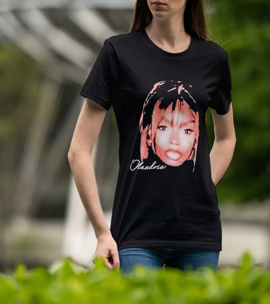 Olandria Carthen Big Face Bold Expression Trend T-Shirt