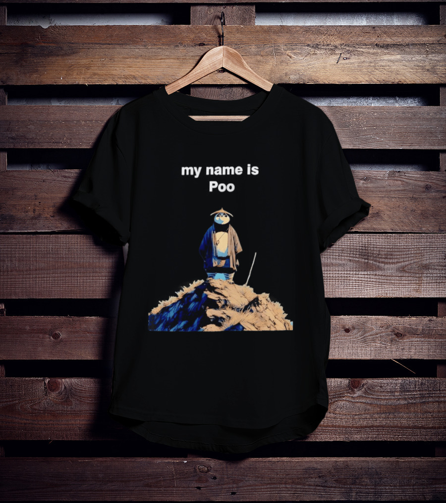 Kung Fu Panda My Name Is Poo T-Shirt