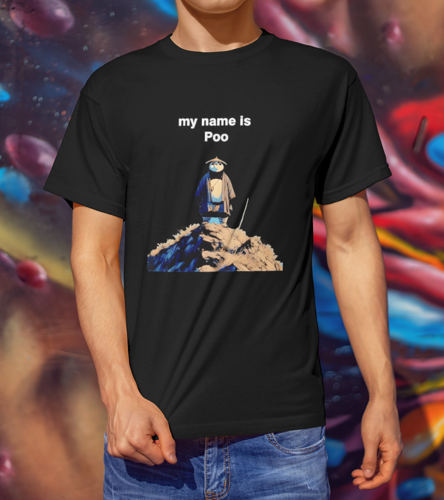 Kung Fu Panda My Name Is Poo T-Shirt