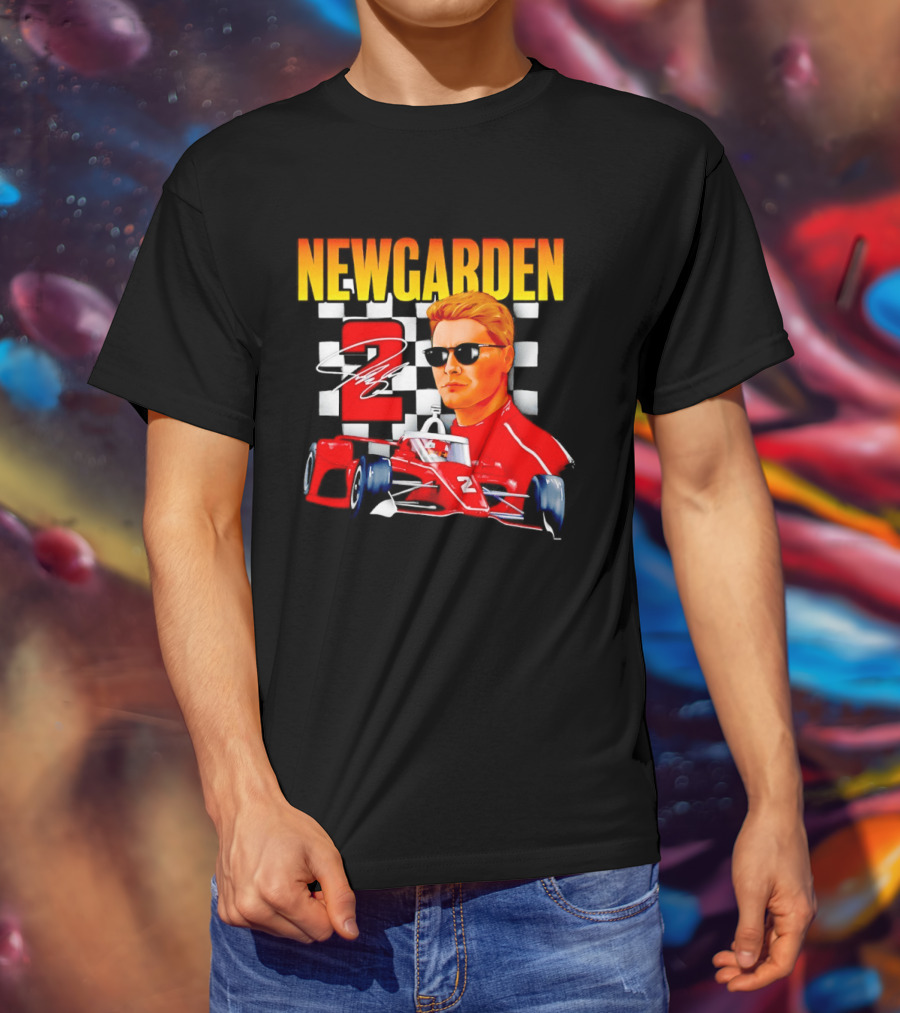 Newgarden No 2 Racing Team Penske Dallara Chevrolet IndyCar Series T-Shirt