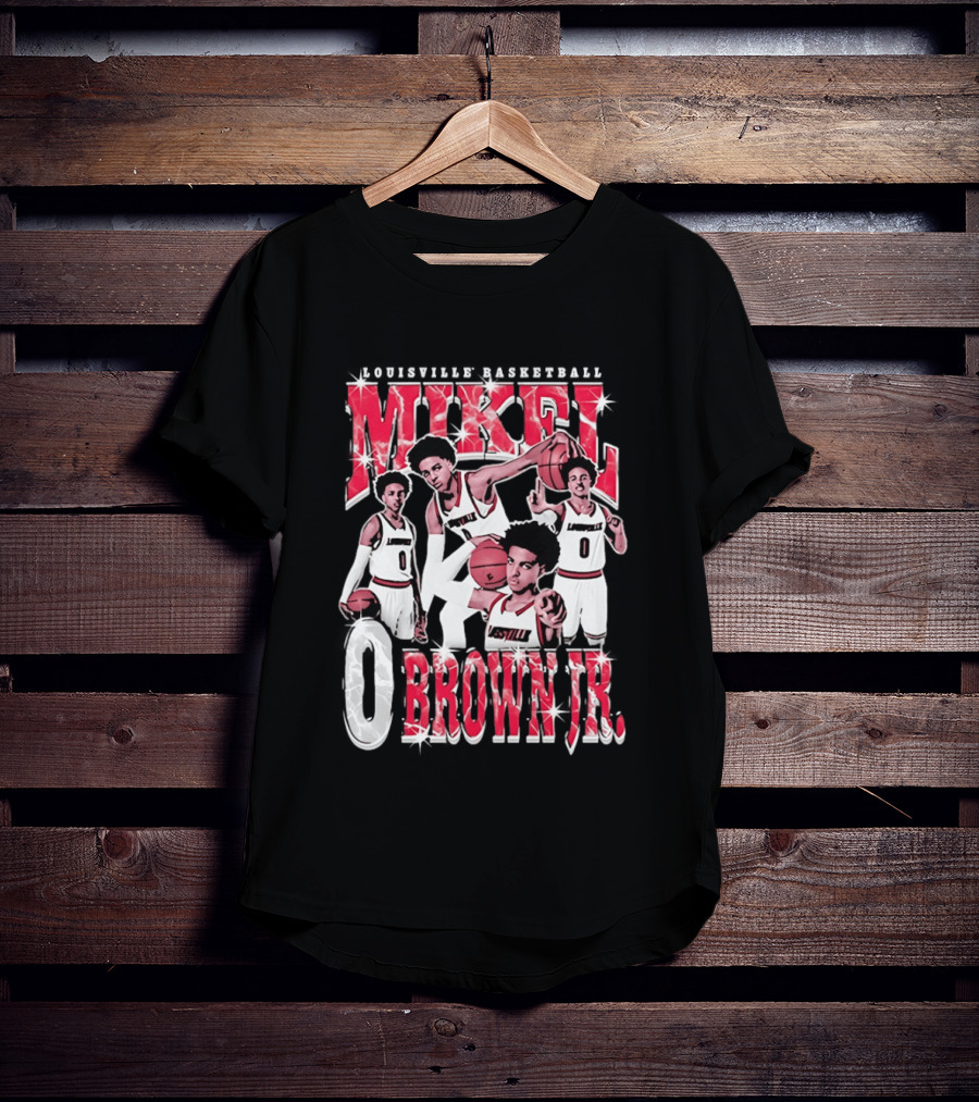 Mikel Brown Jr Louisville Cardinals Basketball Star Player 0 T-Shirt