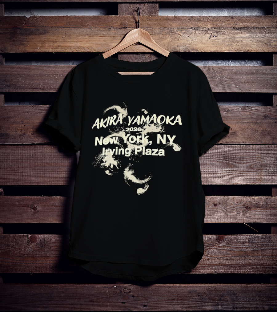 Akira Yamaoka 2026 New York NY Irving Plaza T-Shirt