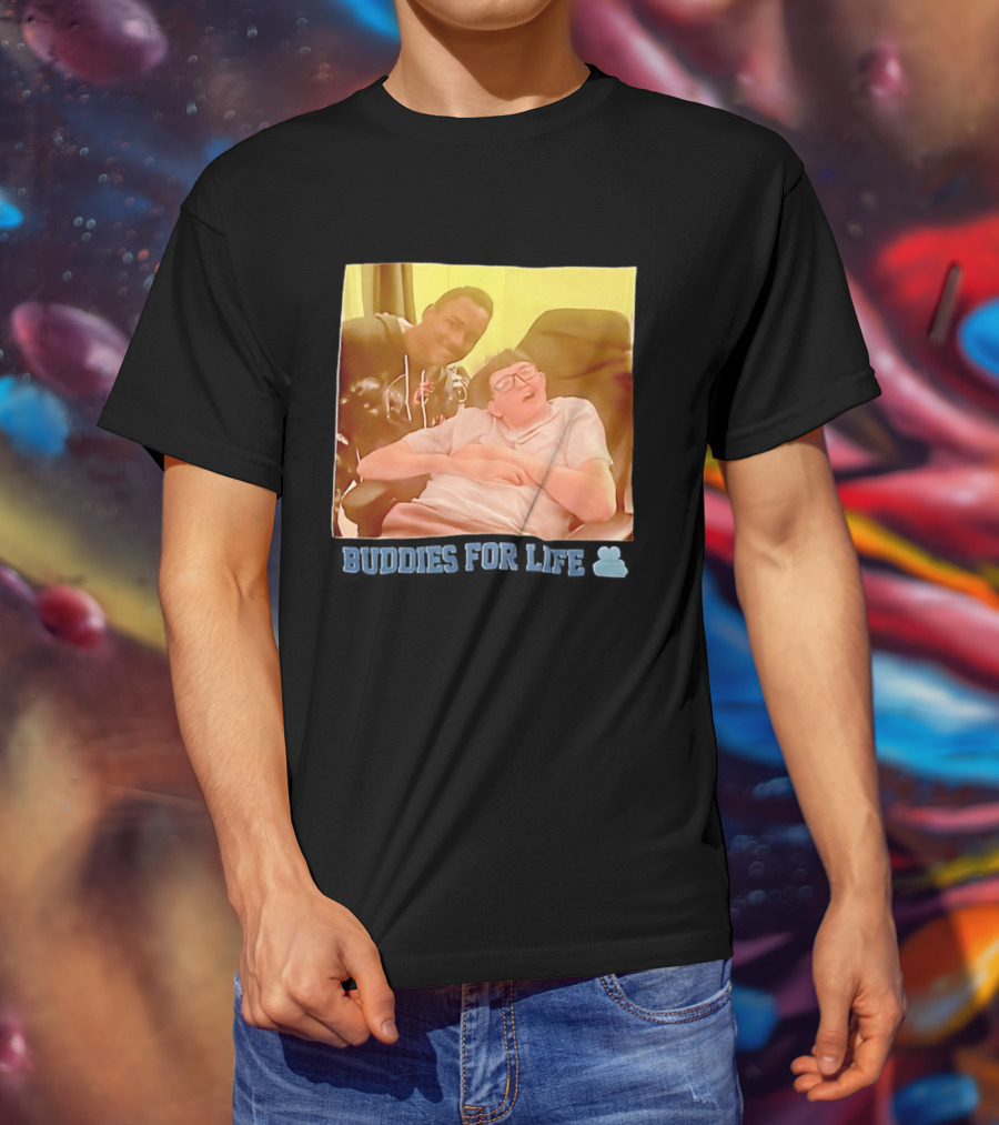 Buddies For Life Friendship Moment T-Shirt