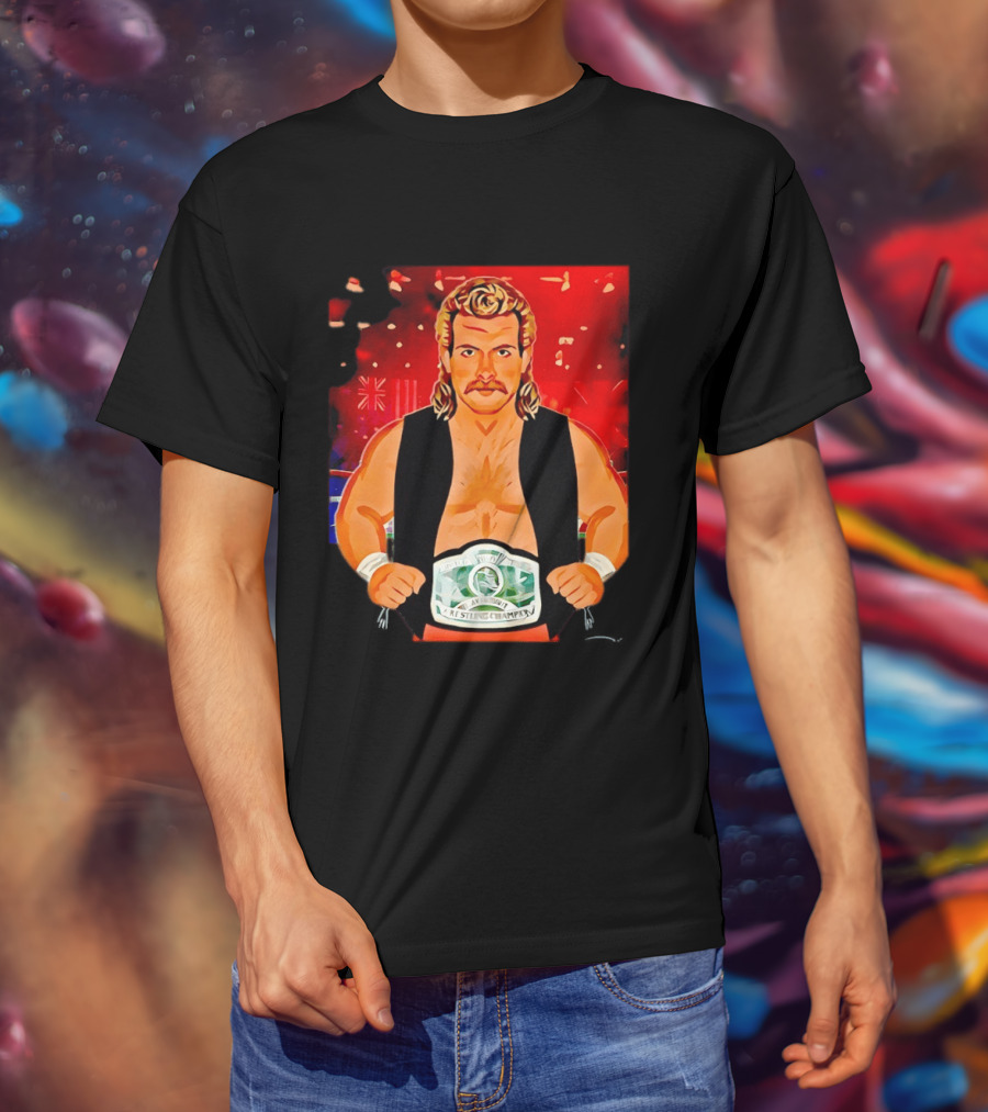 Magnum TA Wrestling Champion Belt T-Shirt