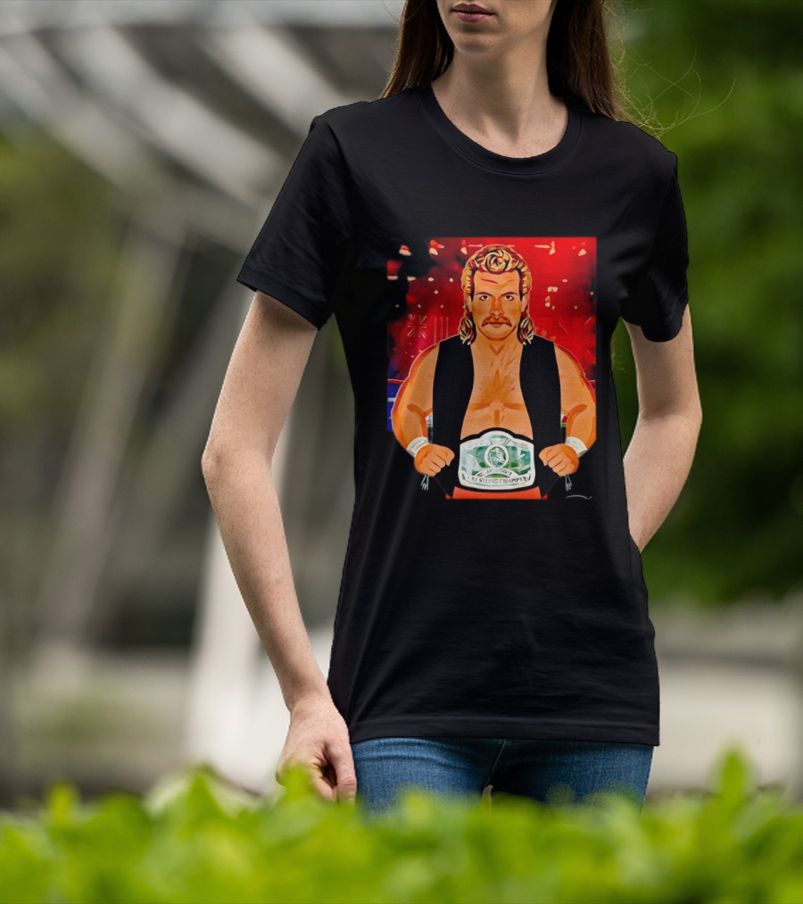 Magnum TA Wrestling Champion Belt T-Shirt