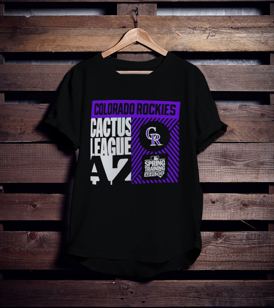 Colorado Rockies Cactus League 2026 Spring Training T-Shirt