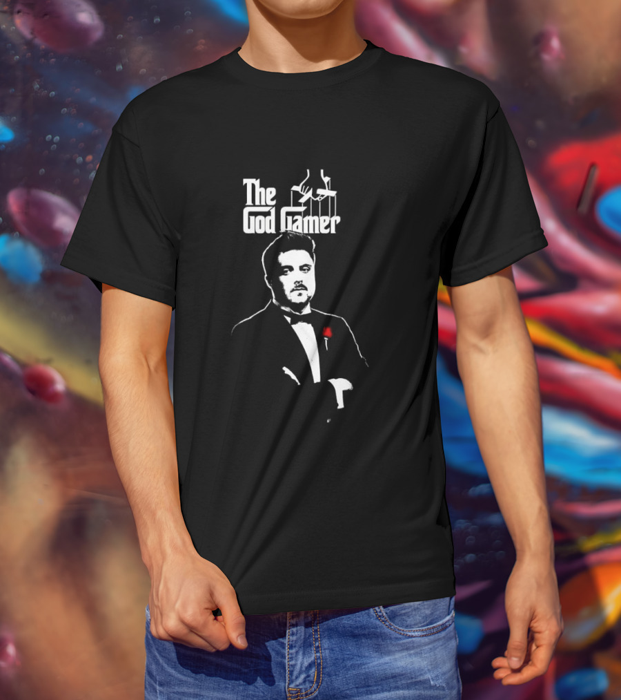 Forsen The God Gamer Iconic Tuxedo Rose T-Shirt