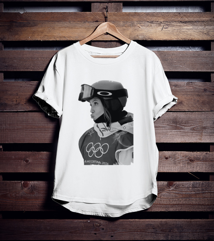 Eileen Gu Olympic Freestyle Skiing Milano Cortina 2026 T-Shirt