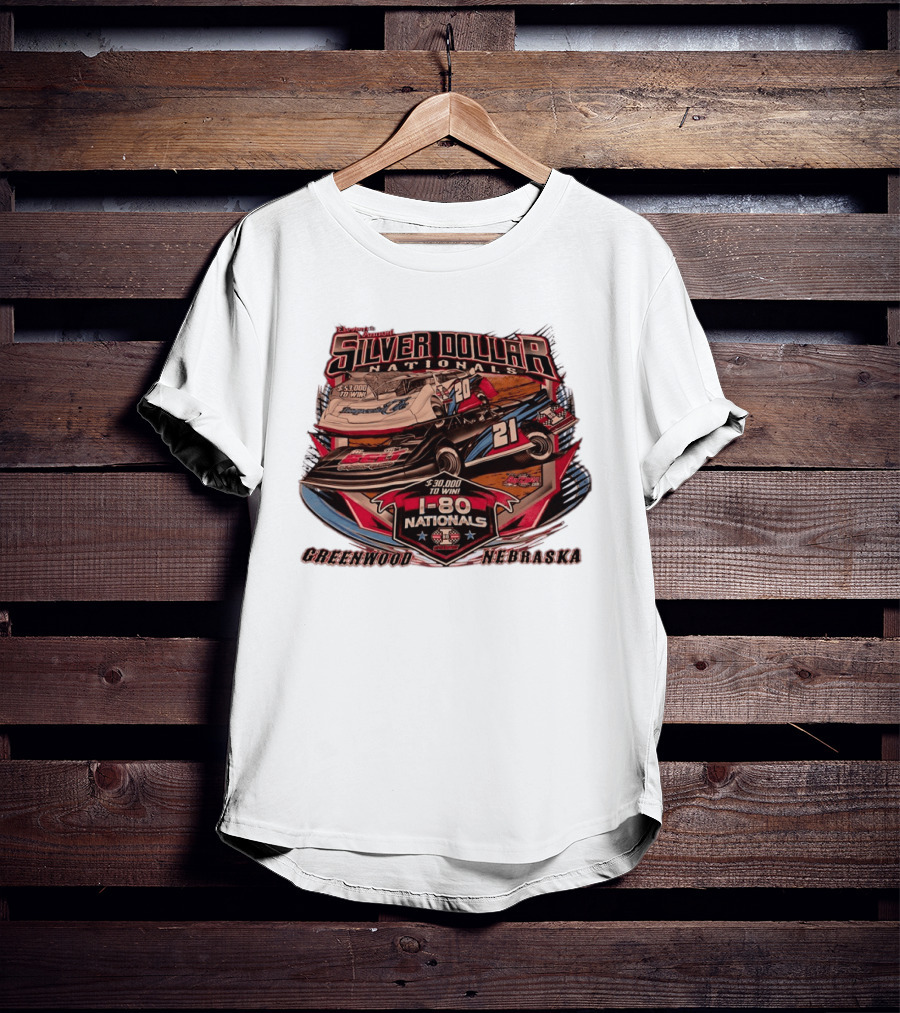 Silver Dollar Nationals I 80 Nationals $30,000 To Win Greenwood Nebraska T-Shirt