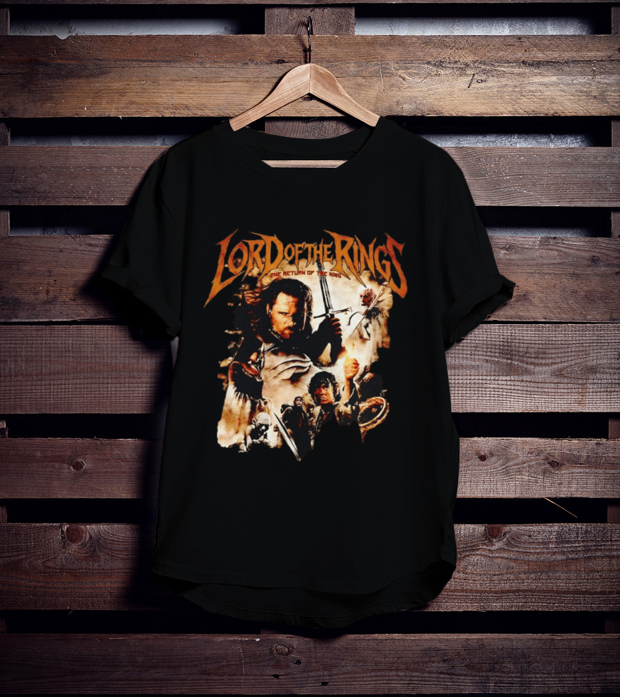 The Return Of The King Lord Of The Rings Movie Characters And Scenes T-Shirt