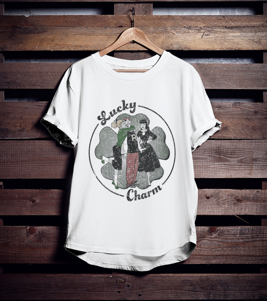 Lucky Charm St Patrick's Day Dance Embrace T-Shirt