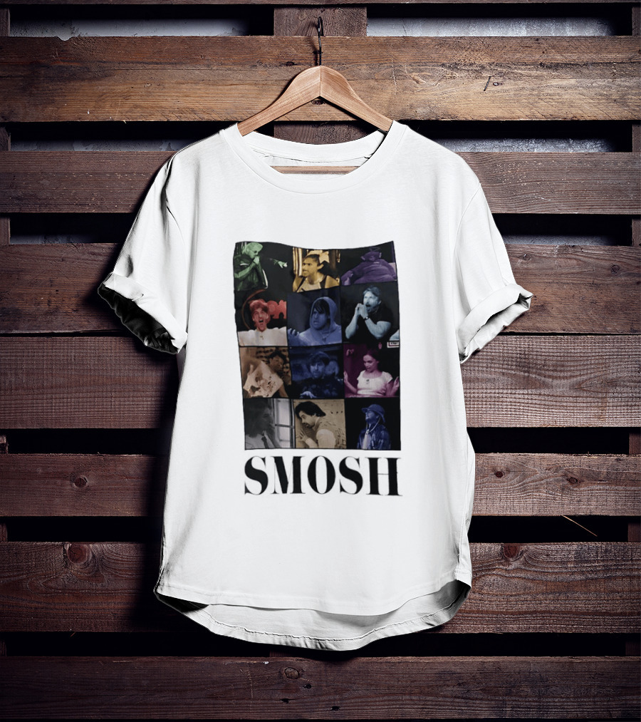 Smosh The Era Tour Collage Of Iconic Moments And Characters T-Shirt