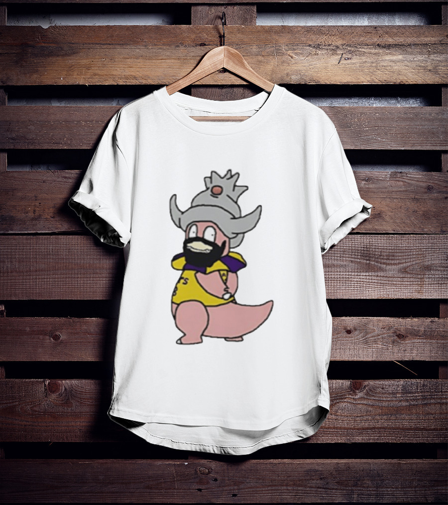 Slowking James LeBron James Los Angeles Lakers Crossover Basketball Pokémon Fusion T-Shirt