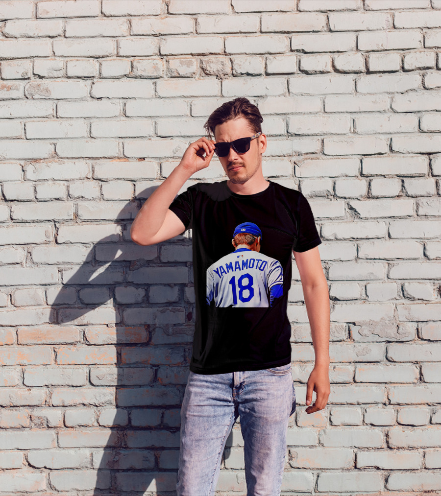 Yamamoto 18 Los Angeles Dodgers Baseball Jersey T-Shirt