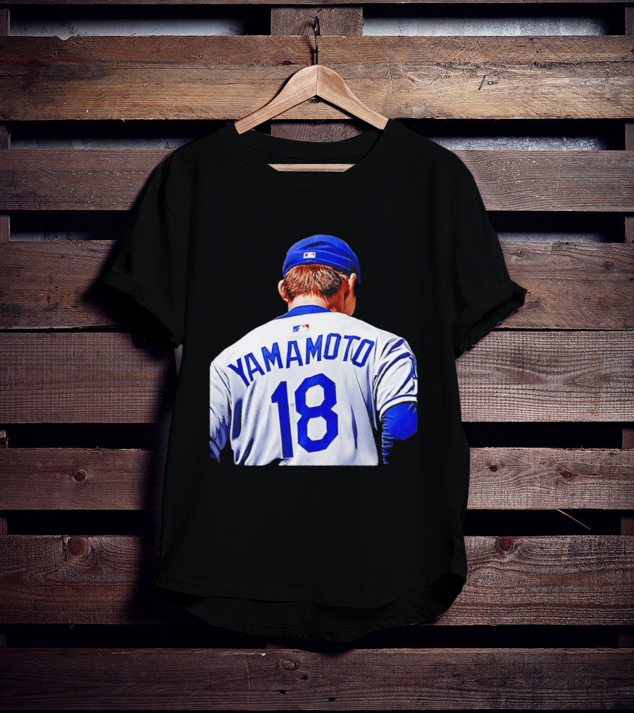 Yamamoto 18 Los Angeles Dodgers Baseball Jersey T-Shirt