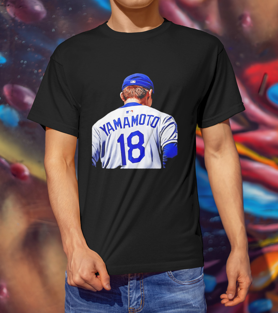 Yamamoto 18 Los Angeles Dodgers Baseball Jersey T-Shirt