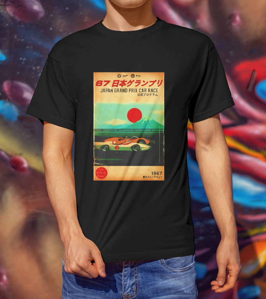 Japan Grand Prix Car Race T-Shirt