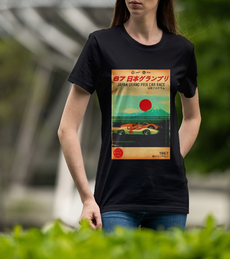 Japan Grand Prix Car Race T-Shirt