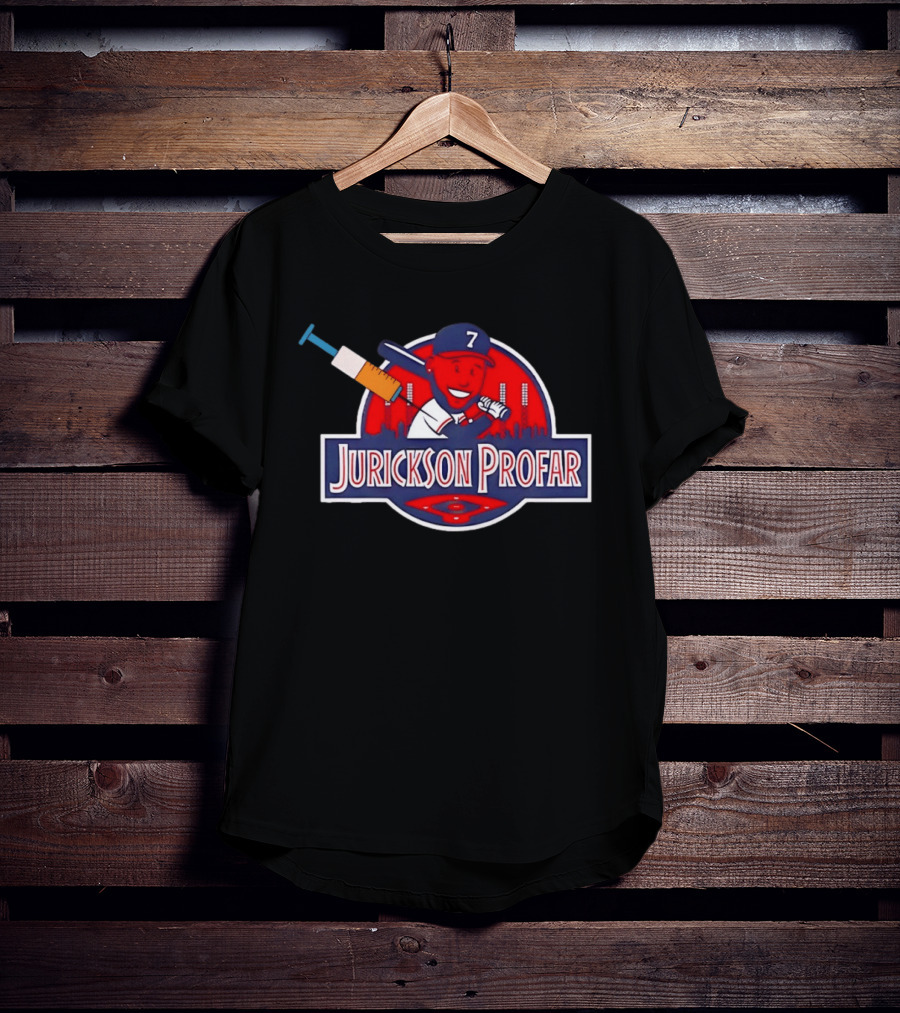 Atlanta Braves Skyline 7 Jurickson Profar Baseball Injection T-Shirt