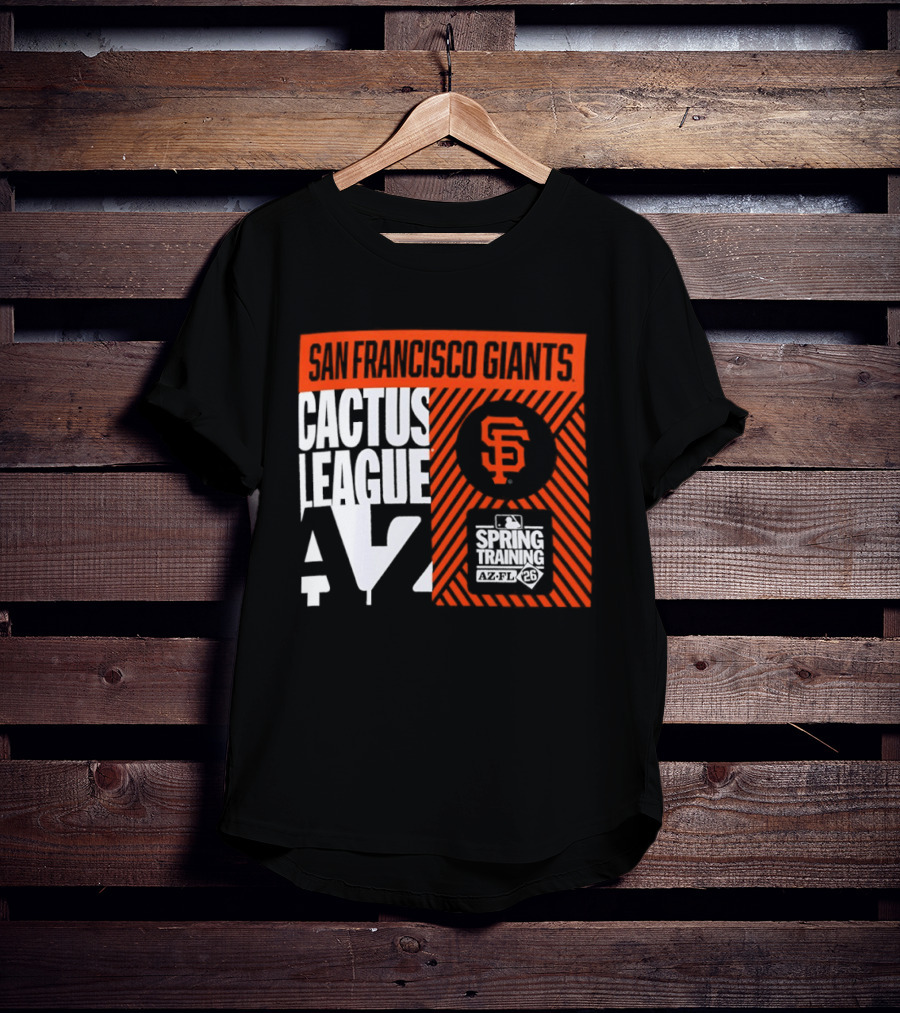 San Francisco Giants Cactus League AZ Spring Training 2026 SF T-Shirt