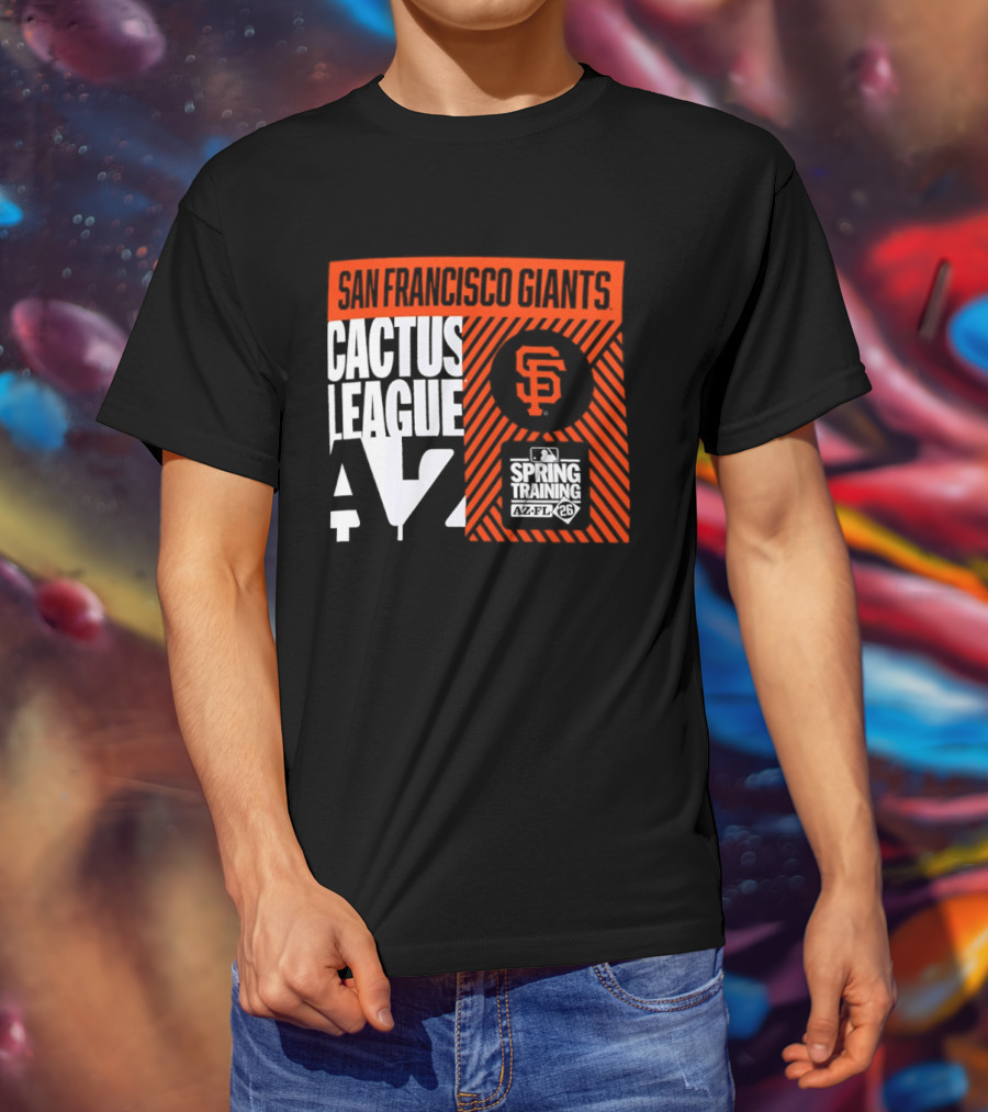 San Francisco Giants Cactus League AZ Spring Training 2026 SF T-Shirt