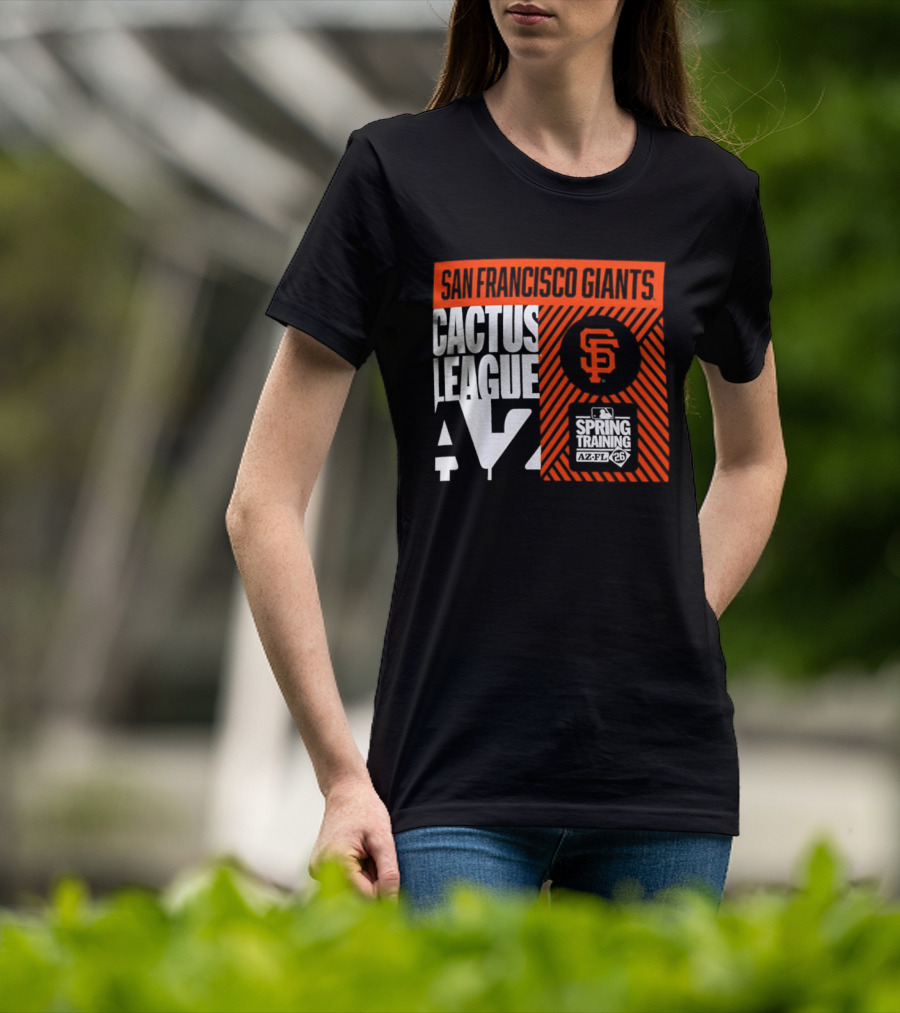 San Francisco Giants Cactus League AZ Spring Training 2026 SF T-Shirt