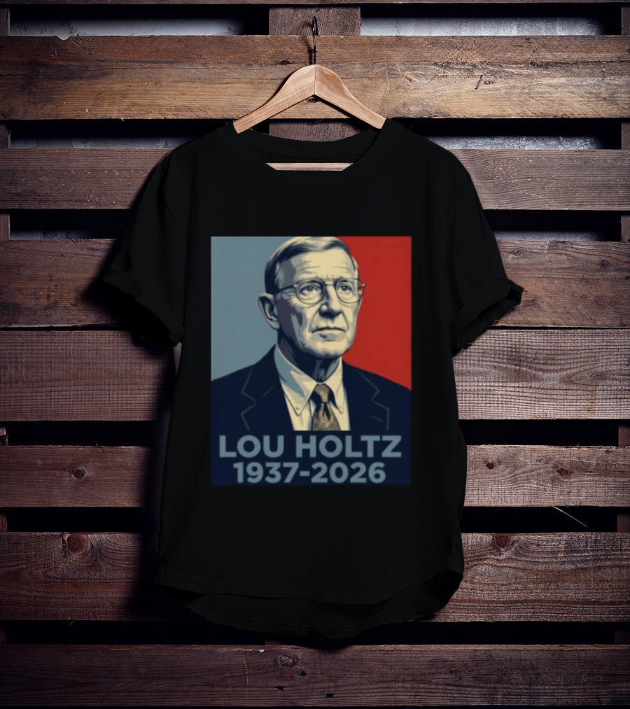 Lou Holtz 1937 2026 Memorial T-Shirt
