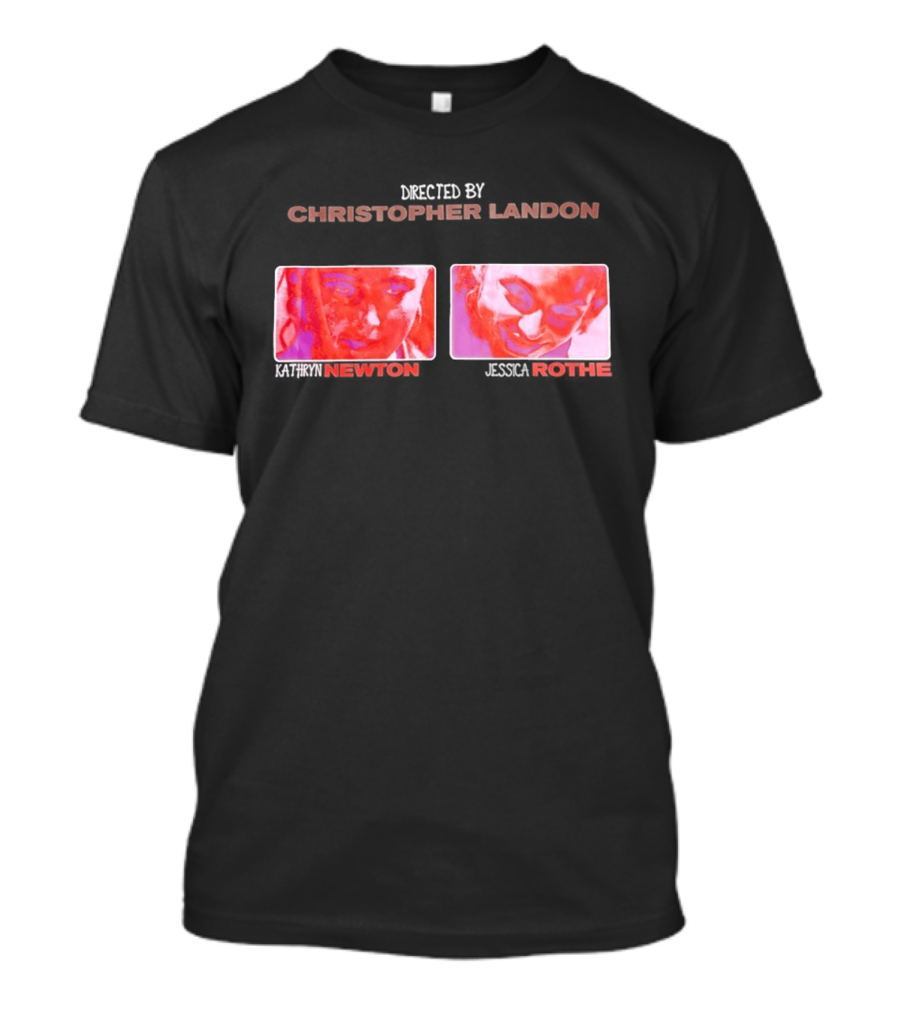 Christopher Landon Kathryn Newton Jessica Rothe Vibrant Duo Pop T-Shirt