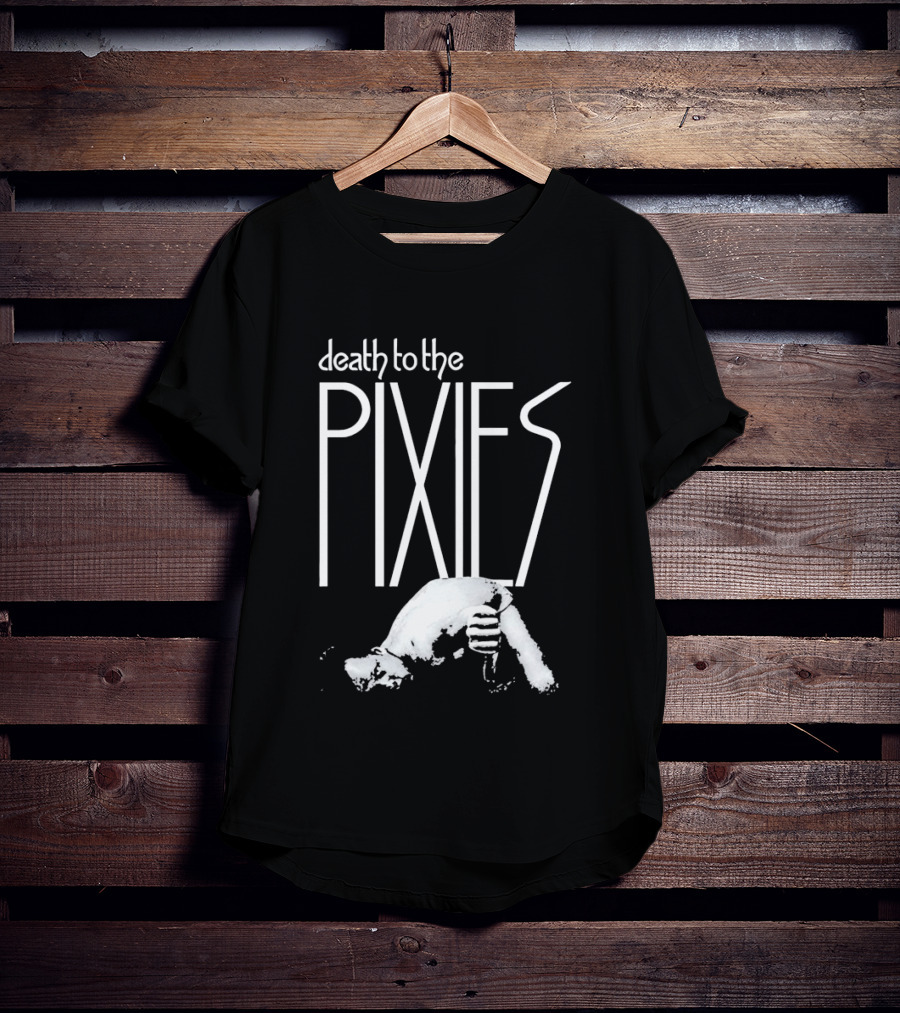 Death To The Pixies Bold Hand T-Shirt
