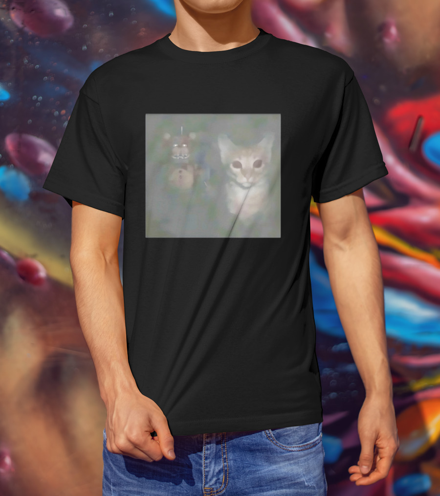 Fnaf Cat Horror And Creepy Animatronic Fantasy T-Shirt