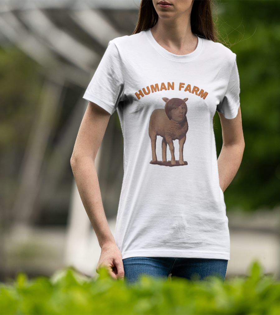Human Farm April Ludgate Sheep T-Shirt