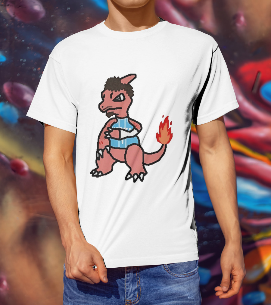 Charmelo Ball Crossover LaMelo Ball Charlotte Hornets Cartoon Character Mashup T-Shirt