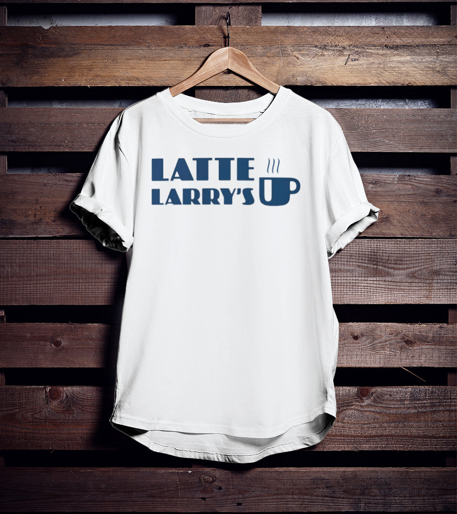 Latte Larry's Coffee Steam T-Shirt