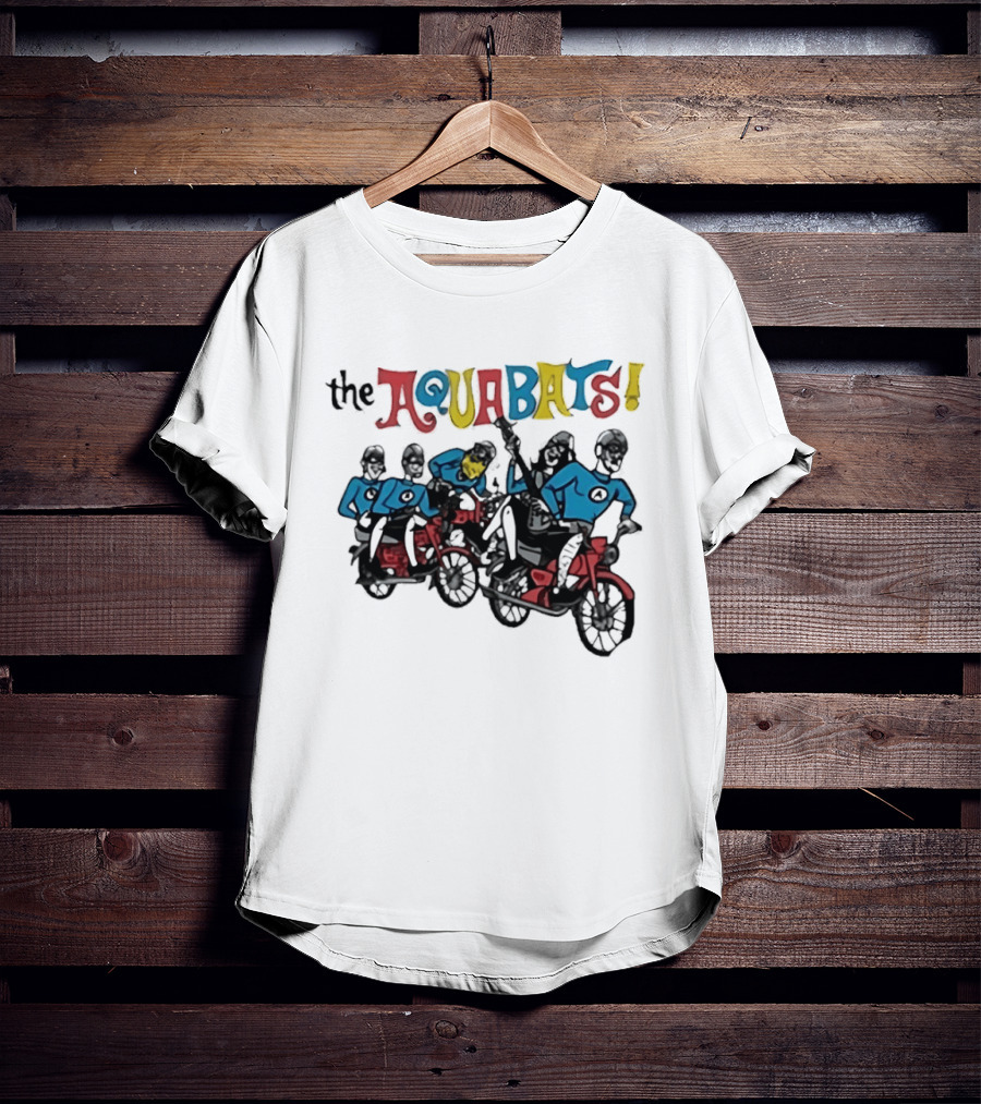 The Aquabats On Bike Rocking Guitar Adventure T-Shirt