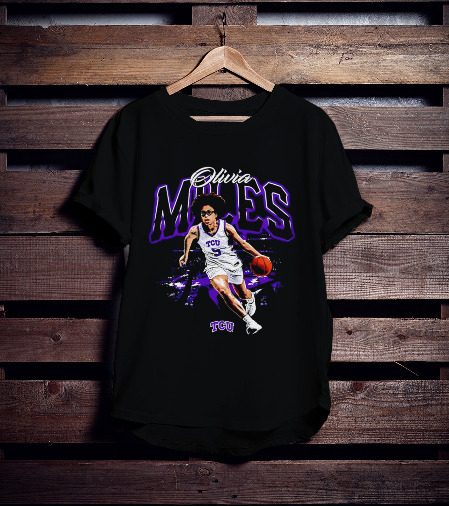 Olivia Miles TCU Basketball Player T-Shirt