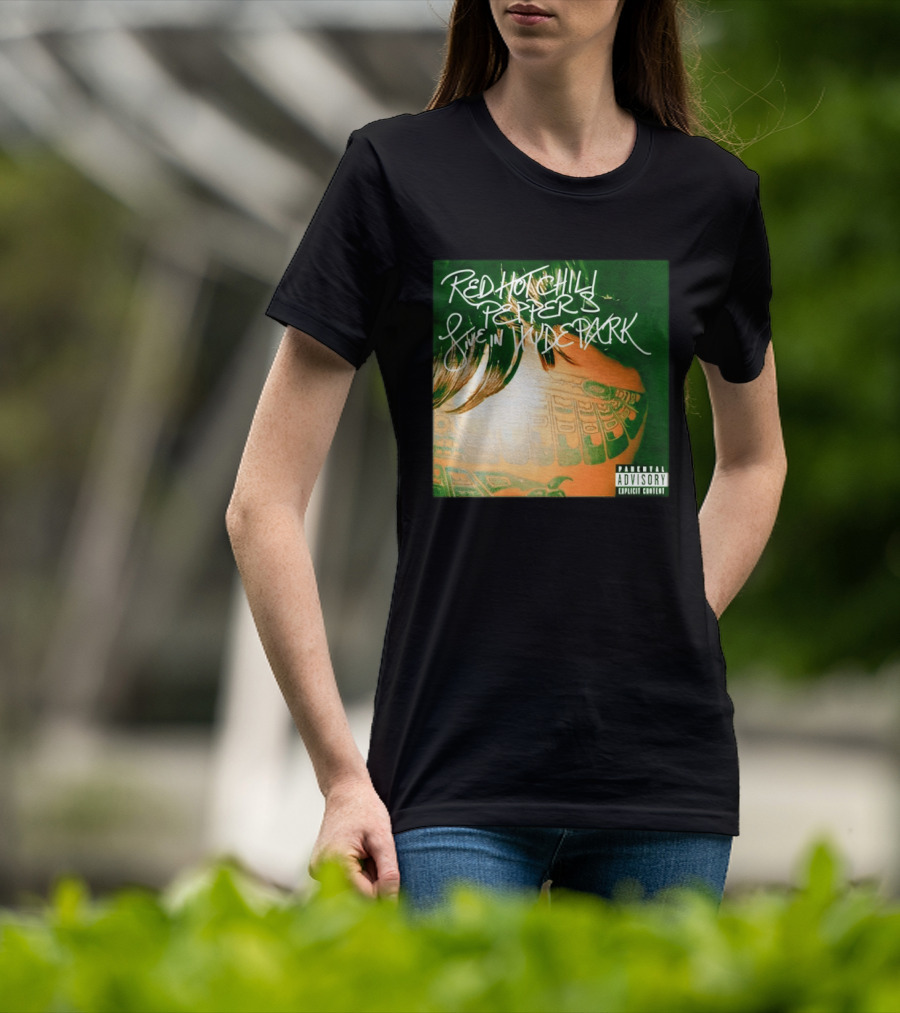 Red Hot Chili Peppers Live In Hyde Park Tattoo Cover Explicit Content T-Shirt