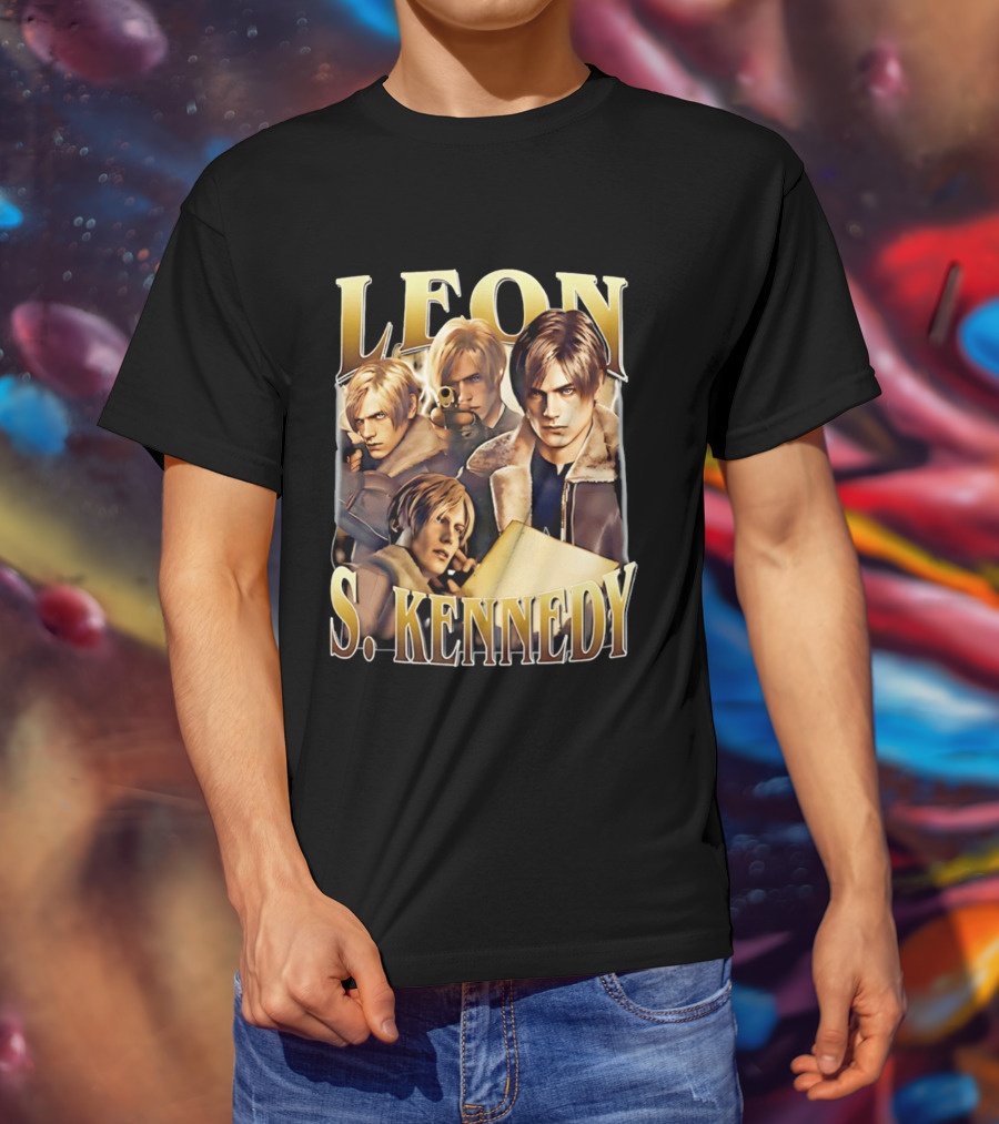 Leon S. Kennedy Bootleg Gamer T-Shirt