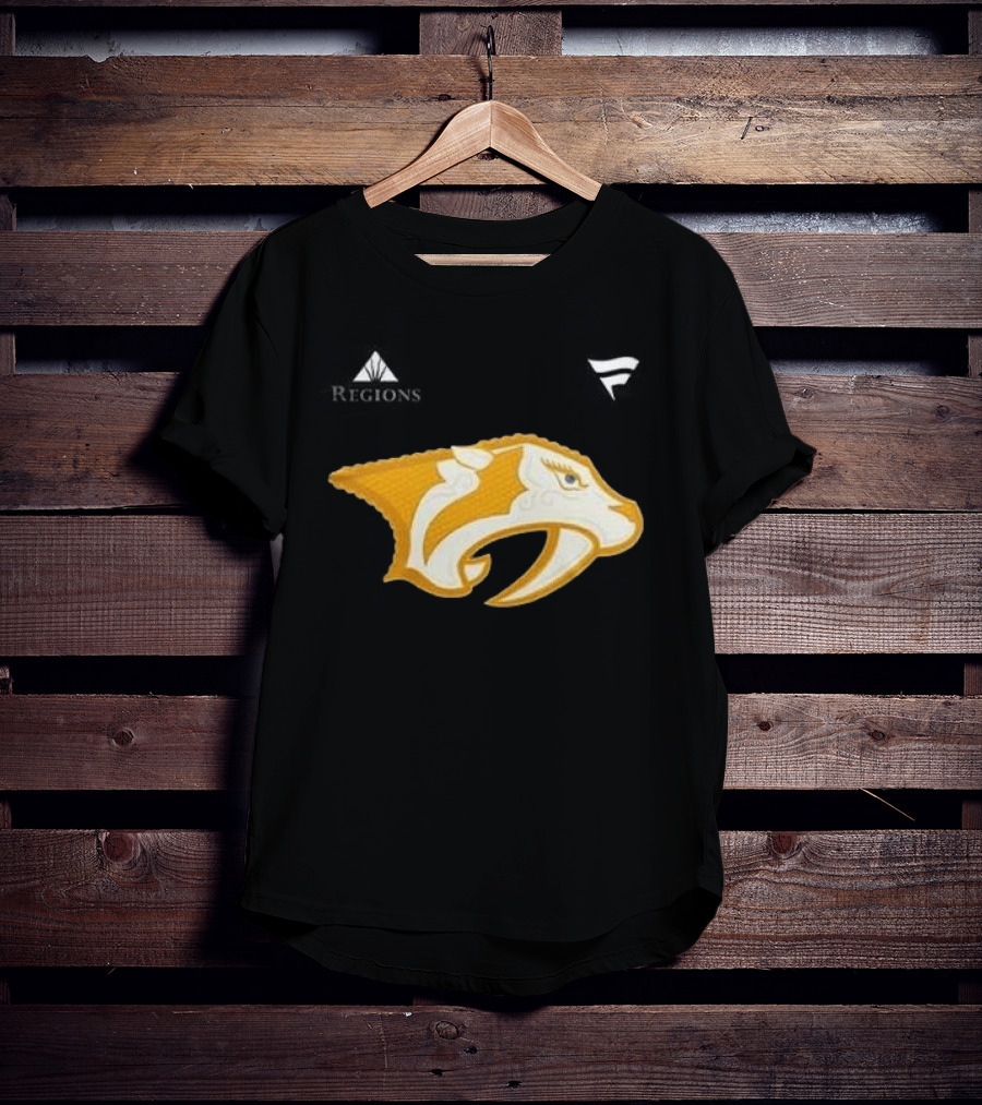 Nashville Predators Women Of Smashville Night 2026 Regions Ice Tiger T-Shirt