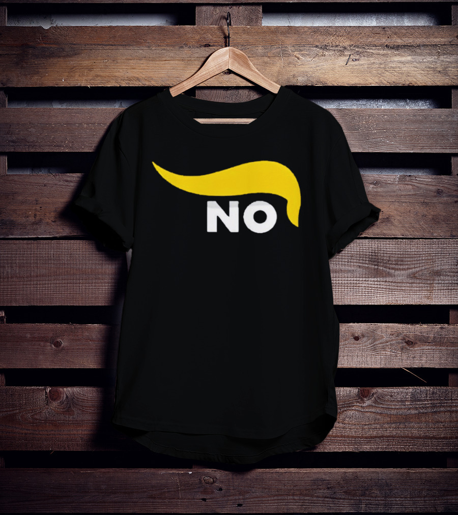 Solidarity Statement No Yellow Hair Swoosh T-Shirt