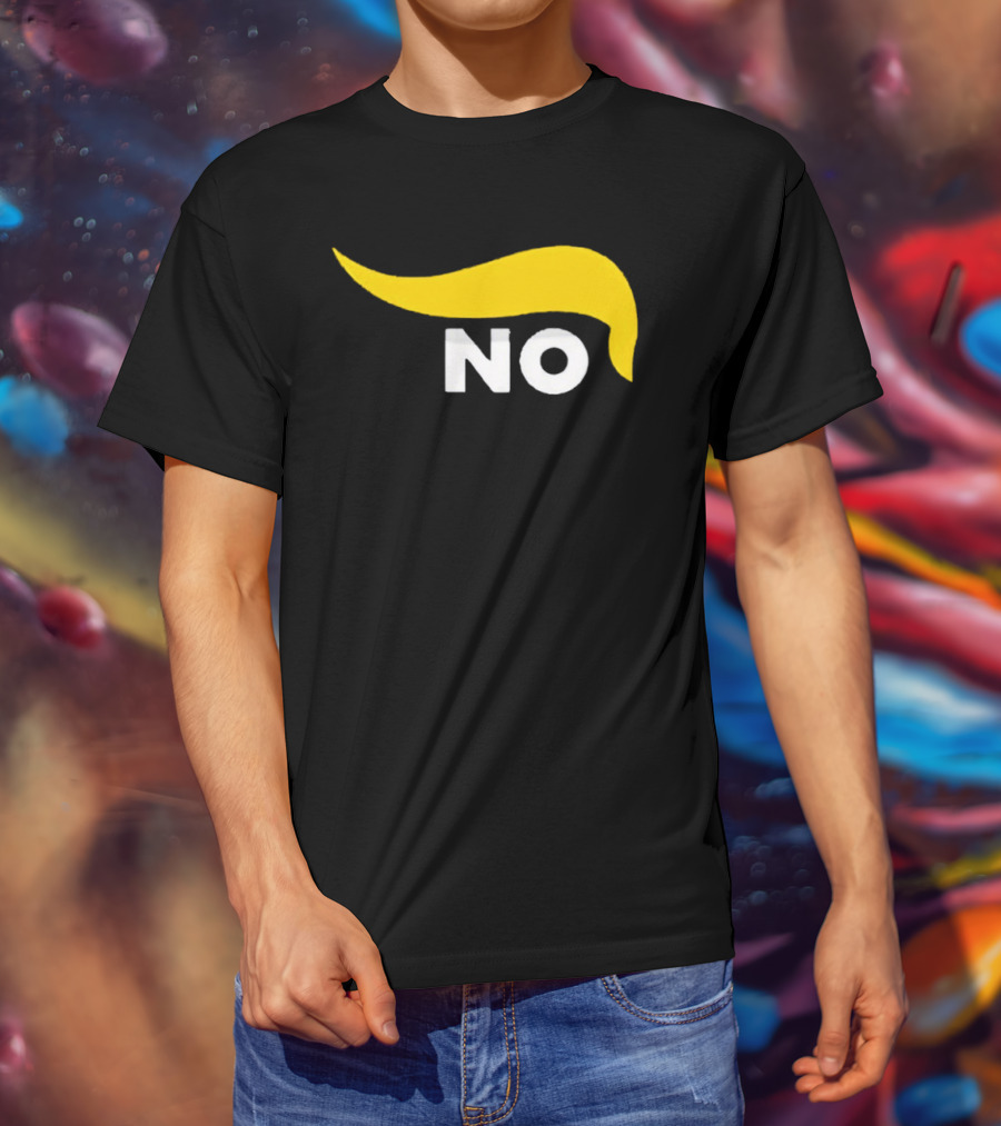 Solidarity Statement No Yellow Hair Swoosh T-Shirt